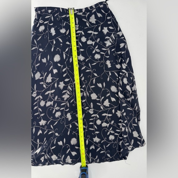 Alex Evenings Chiffon Long Floral Formal Evening Skirt - Picture 10 of 13